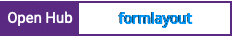 Open Hub project report for formlayout