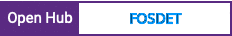Open Hub project report for FOSDET