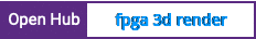 Open Hub project report for fpga 3d render
