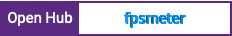 Open Hub project report for fpsmeter