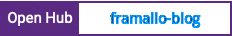 Open Hub project report for framallo-blog