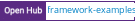 Open Hub project report for framework-examples
