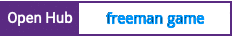 Open Hub project report for freeman game
