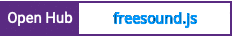 Open Hub project report for freesound.js