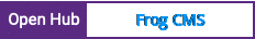 Open Hub project report for Frog CMS