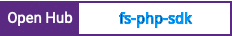 Open Hub project report for fs-php-sdk