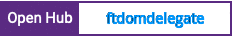 Open Hub project report for ftdomdelegate