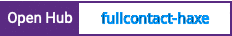 Open Hub project report for fullcontact-haxe