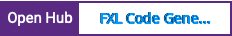 Open Hub project report for FXL Code Generation and Transformation