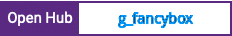Open Hub project report for g_fancybox