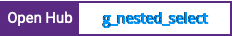 Open Hub project report for g_nested_select