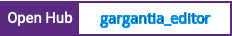 Open Hub project report for gargantia_editor