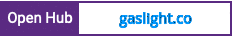 Open Hub project report for gaslight.co