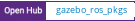 Open Hub project report for gazebo_ros_pkgs