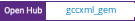 Open Hub project report for gccxml_gem