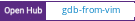 Open Hub project report for gdb-from-vim