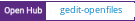 Open Hub project report for gedit-openfiles