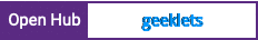 Open Hub project report for geeklets