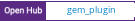 Open Hub project report for gem_plugin