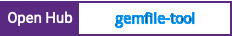 Open Hub project report for gemfile-tool