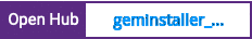 Open Hub project report for geminstaller_builder