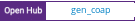 Open Hub project report for gen_coap