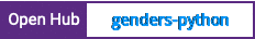 Open Hub project report for genders-python