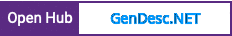 Open Hub project report for GenDesc.NET