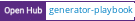 Open Hub project report for generator-playbook