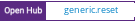 Open Hub project report for generic.reset