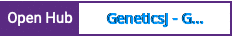 Open Hub project report for GeneticsJ - Genetic analysis metasuite