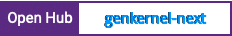 Open Hub project report for genkernel-next