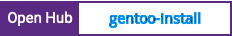 Open Hub project report for gentoo-install