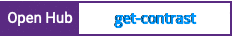 Open Hub project report for get-contrast