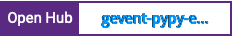 Open Hub project report for gevent-pypy-experimental