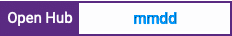Open Hub project report for mmdd