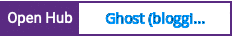 Open Hub project report for Ghost (blogging platform)