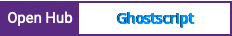 Open Hub project report for Ghostscript