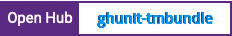 Open Hub project report for ghunit-tmbundle