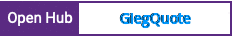 Open Hub project report for GiegQuote