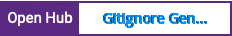 Open Hub project report for GitIgnore Generator