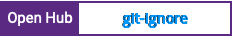 Open Hub project report for git-ignore