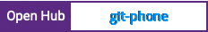 Open Hub project report for git-phone
