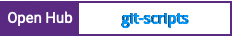Open Hub project report for git-scripts
