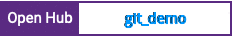 Open Hub project report for git_demo