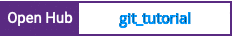 Open Hub project report for git_tutorial