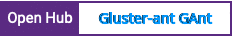 Open Hub project report for Gluster-ant GAnt