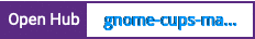 Open Hub project report for gnome-cups-manager