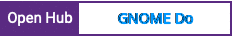Open Hub project report for GNOME Do