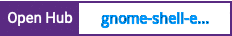 Open Hub project report for gnome-shell-extensions